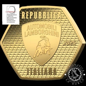 2025 - 50 EURO Oro PROOF - Lamborghini - ITALIA - Picture 1 of 2
