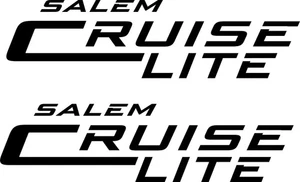 Fits SALEM CRUISE LITE by Forest River RV Travel Trailer Camper Vinyl Decal 2 pc - Bild 1 von 2
