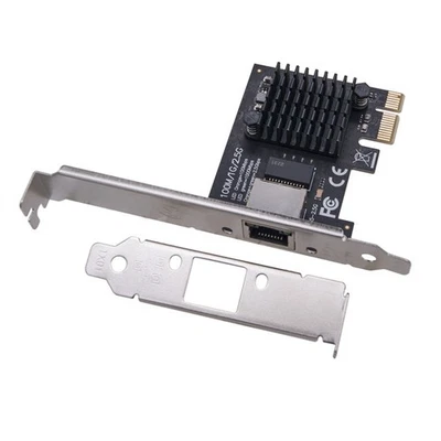 100/1000M/2,5G RJ45 Netzwerkadapter RJ45 RTL8125BG Chipsatz PCIe PCI Expres8409 - Bild 1 von 4