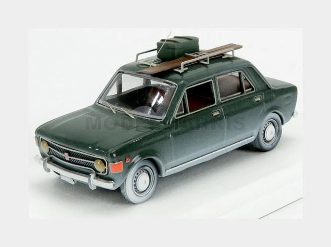 1 43 RIO Fiat 128 4 Porte 1970 Con Sci With Ski Grey RIO4642
