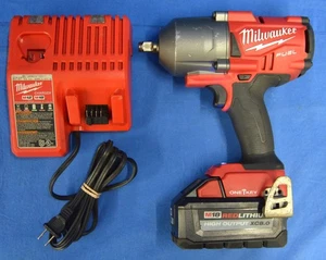 Milwaukee ‎2863-20 M18 FUEL 1/2" Friction Ring Impact Wrench w/ Battery /Charger - Picture 1 of 8