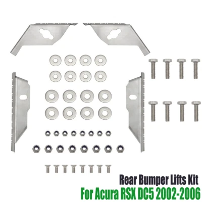 Rear Bumper Lifts For Acura RSX DC5 W/ Hardware Gap Fix Lift Kit Repairs Bumper Foto 1 de 4