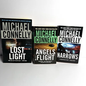 Michael Connelly Mix of Series Lot of 3 Trade Paperback Books - Imagen 1 de 4
