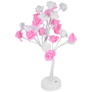 Bonsai Lighted Tree Flower Desk Lamp LED Bonsai Tree Centerpiece - Picture 1 of 12