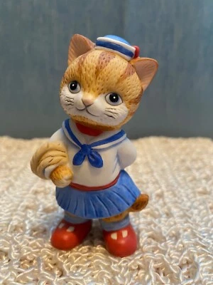 3 3/8” 1994 BC BRONSON COLECCIONABLES SRI LANKA GATO FIGURA MARINERO Foto 1 de 4