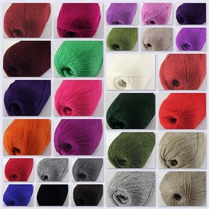 NEW Sale Luxurious Soft 50gr Mongolian Pure Cashmere Hand Knitting Wool Yarn - Picture 1 of 32