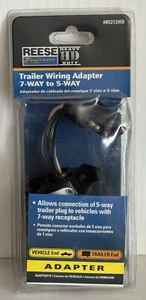 Reese 85212 HD Trailer Wiring Adapter 5-Way To 7-Way EC - Picture 1 of 11