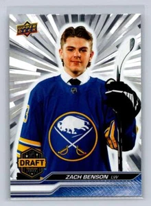 2023-24 Upper Deck ES # Zach Benson -Outburst Draft Day-Buffalo Sabres - Picture 1 of 2