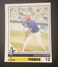 1988 Hugh Kemp Venezuelan Winter League Sticker #12