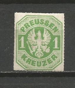 Altdeutschland Preussen 1867 Mi 22 1 kreuzer MNH ** postfrisch - Bild 1 von 2