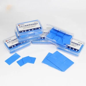 50pcs 30x30mmThermal Pads 0.5 1.0 1.5 2.0 2.5 3.0mm Cooling Conductive Silicone - Picture 1 of 16