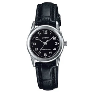 CASIO LTP-V001L-1BUDF OROLOGIO DONNA PELLE NERO 26mm SOTTOCOSTO - Foto 1 di 4