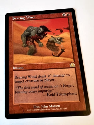 MTG Magic The Gathering Prophecy Scaring Wind Rare LP - Image 1 of 2