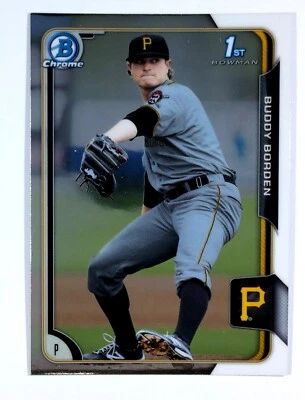 2015 Bowman #BCP63 Buddy Borden  Chrome Prospects - Image 1 of 2