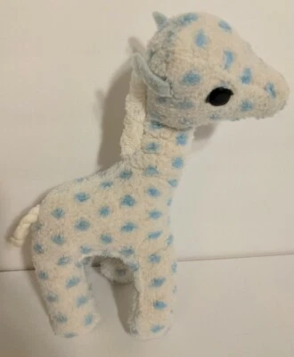 Винтажные мягкие плюшевые игрушки жираф Douglas Cuddle США погремушка синие 10 дюймов - Изображение 1 из 4