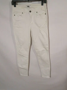 Paige Verdugo Ankle Women's sz 27 White Skinny Slim Jeans Made USA 28 inseam - Picture 1 of 11