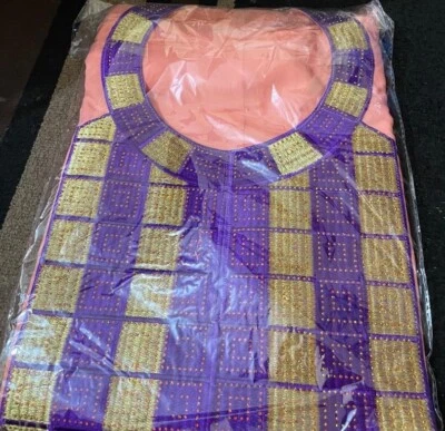 Vestido largo Boubou Soie Brodée Abaya muy elegante talla única Foto 1 de 4