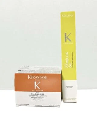 KERASTASE Fusio Dosis Tratamiento Nutrición Concentro + Booster Set NUEVO JAPÓN Foto 1 de 3