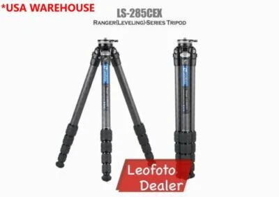 Leofoto LS-285CEX+BV-10 Leveling Base Tripod with Fluid Head - Image 1 of 4
