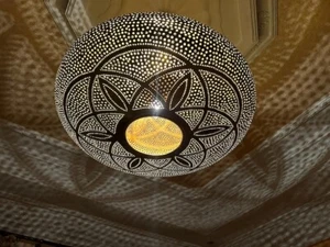Moroccan Pendant Light, Hanging Lamp , Lampshades,lantern, brass lamp, handemade - Picture 1 of 10