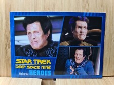 Star Trek Deep Space Nine HEROES & VILLAINS🏆2018 #36 Trading Card 🏆FREE POST