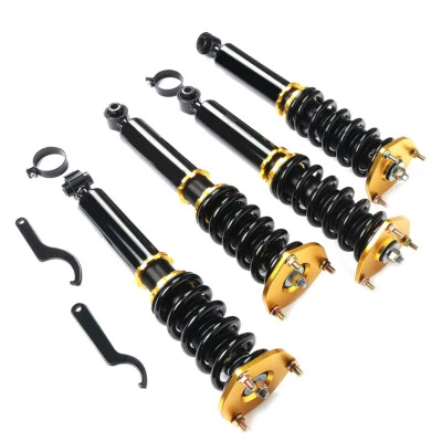 Fits 1986-1992 Toyota Supra Coilovers Shock Suspension Springs Kits Adj Height Foto 1 de 4