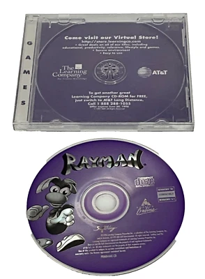 Rayman for Windows 3.1/95 CD Softkey PRM844AE-CD Original Case No Front Art - Image 1 of 2