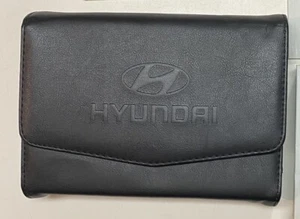 2015 HYUNDAI Sonata Factory Owner’s Info Packet Handbook Manual Leather Case - Picture 1 of 5