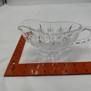 John Maloney MARQUIS BY WATERFORD CRYSTAL CANTERBURY SAUCE Gravy BOAT EXCEL! - Picture 1 of 5