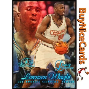 1997 Lorenzen Wright Fleer Flair Showcase Legacy Collection Row 1 /150 - Bild 1 von 3