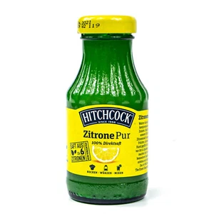 Hitchcock - Zitronensaft Pur 100% Direktsaft - Saft aus ca. 6 Zitronen 0,2 L - Bild 1 von 6