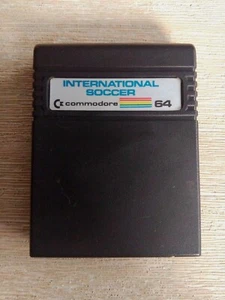 International Soccer Cartridge for Commodore 64 - Picture 1 of 2