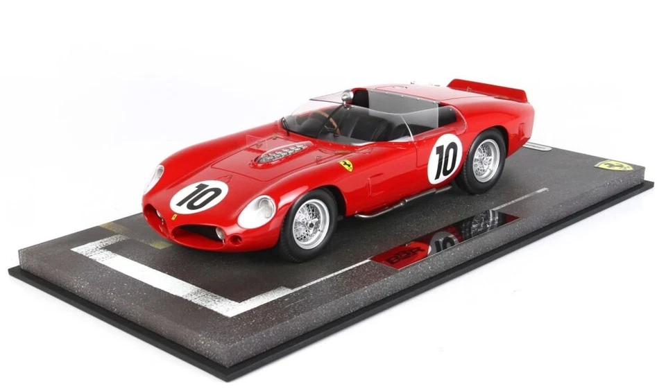 Ferrari 250 TR61 No.10 Winner 24h Le Mans 1961 (Gendebien - P. Hill) With - Photo 1/1