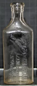 Jules Pharmacy JA Weissenberger Embossed Medicine Bot. La Crosse, WI. V. 1890's - Picture 1 of 5
