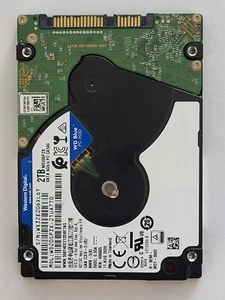 WD20SPZX-21UA7T0, Thailand, WX3, 11 AUG 2020, Western Digital 2Tb 2.5" Sata HDD - Picture 1 of 2