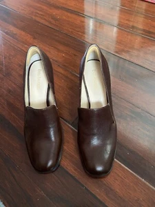 Enzo Angiolini En-Maxie Women’s Brown Leather Shoes - Size 10M - Picture 1 of 6