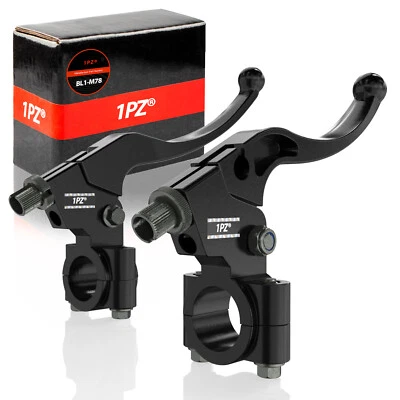 7/8" Clutch Brake Left Right Handle Lever Perch For Honda XR50 XR70 XR80 XR100 - Image 1 of 4