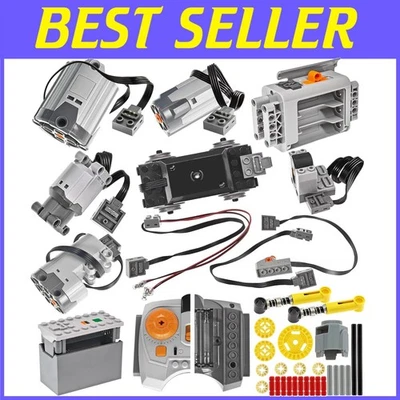 45-Piece Power Function Technic Parts Kit - Including M/L/XL Motors & IR Control - Image 1 of 4