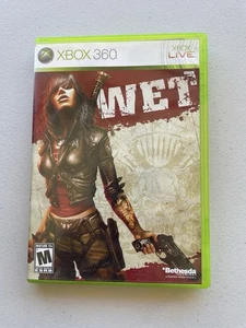 Wet (Microsoft Xbox 360, 2009) CIB completo con manual probado y funcionando - Imagen 1 de 4