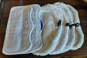 6 Washable Used Damp Mop Heads - Picture 1 of 1