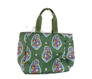 Vera Bradley Kew Gardens grüne Brotzeittasche neu mit Etikett - Bild 1 von 4