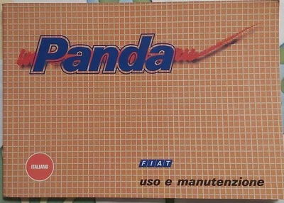FIAT PANDA 141 750/900/1000/4x4/1,3 DIESEL LIBR. USO MANUTENZIONE OWNER'S MANUAL - Immagine 1 di 4