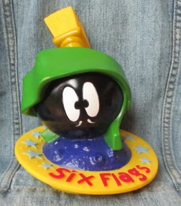 Six Flags MARVIN THE MARTIAN Soda Topper Figurine Figure BST4 - Picture 1 of 5