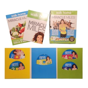 Leslie Sansone's Walk At Home The Miracle Miles 5-DVD Set Fitness 2015 NO BAND - Bild 1 von 1