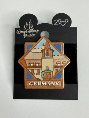 Prendedor Disney Alemania Vintage 2000 WDW Epcot World Showcase Pavilion Foto 1 de 4