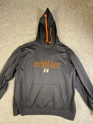Подлинная мужская толстовка с капюшоном Tony Stewart 2XL черная NASCAR Racing Chase - Изображение 1 из 4
