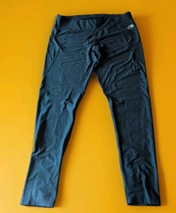 Leggings lunghi North Face blu navy vita media taglia Xl - Foto 1 di 8