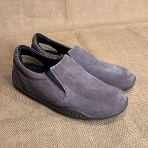 Scarpe KURU Chicane donna 11 grigio scamosciato slip on comode passeggio ortopediche - Foto 1 di 12