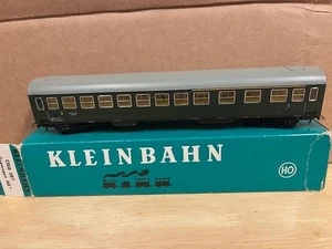 KLEINBAHN - HO Scale - OBB 387 D-Zugwagen AB4 - Green Passenger Coach - NEW! - Picture 1 of 12