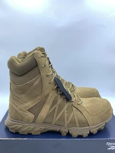 Bota de trabajo Reebok Work para hombre 8" Trailgrip puntera compuesta táctica cremallera lateral 14W - Imagen 1 de 18